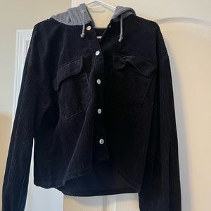 Corduroy bomber jacket